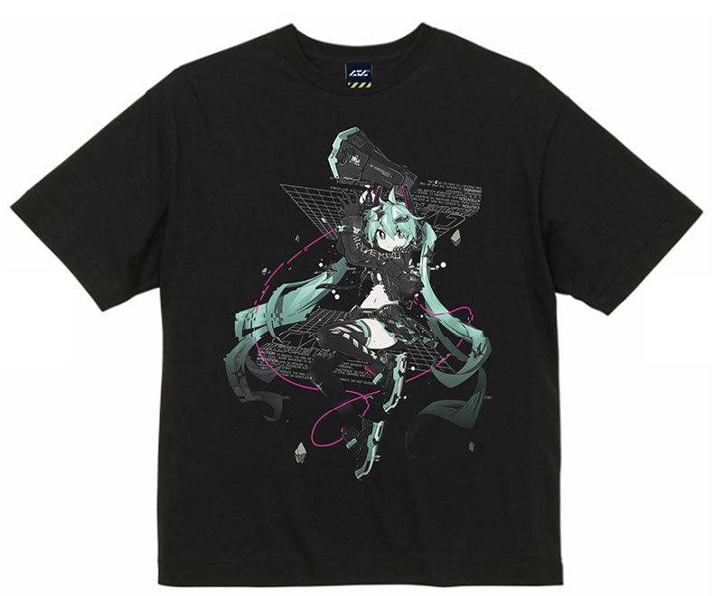 Hatsune Miku - Hatsune Miku x Chuocho Tactical Craft Collaboration T-shirt (Re-release)