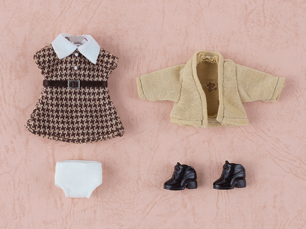 Nendoroid Doll Outfit Set: Campus Outfit  - Girl (Beige/White)