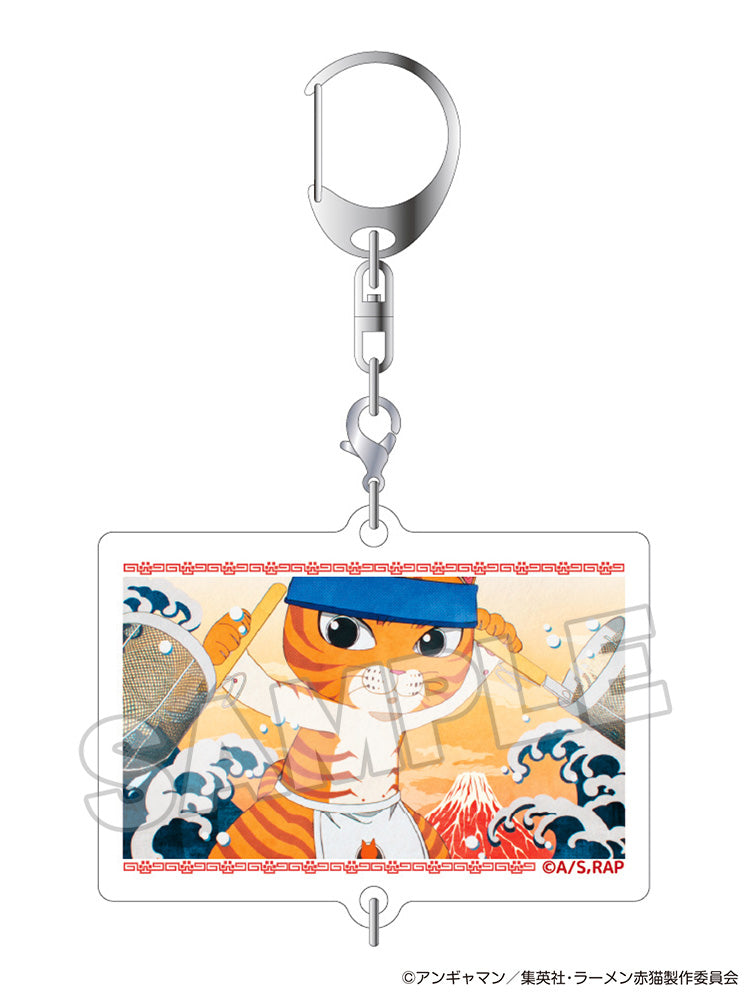 Ramen Akaneko - Connecting Acrylic Keychain Box Set