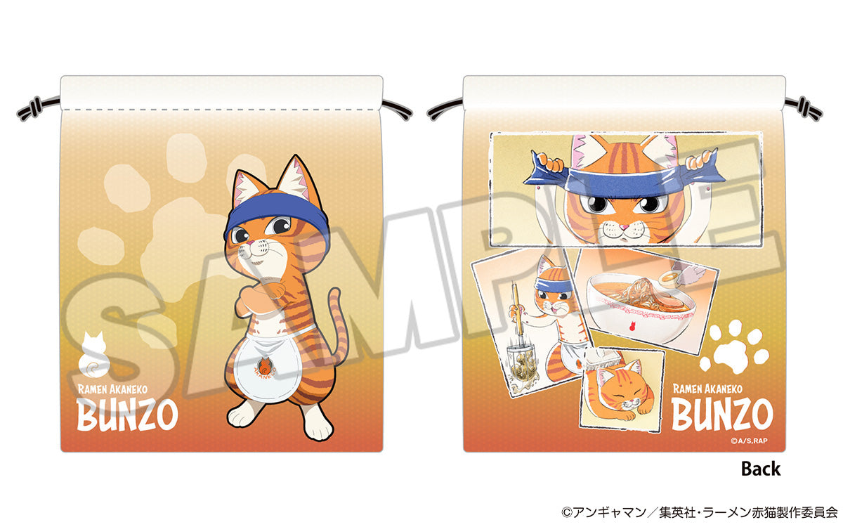 Ramen Akaneko - Drawstring Pouch Bunzo/Hana/Sabu/Sasaki/Krishna/All Characters