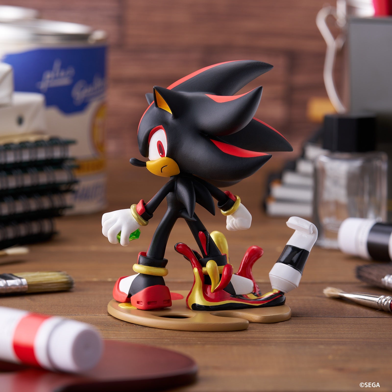 Sonic the Hedgehog-PalVerse Pale SHADOW THE HEDGEHOG Figure