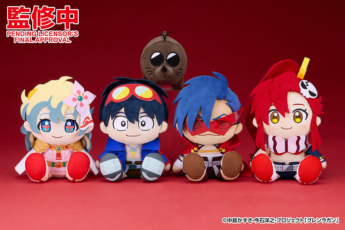 Tengen Toppa Gurren Lagann - Plushie Simon / Kamina / Yoko / Nia / Boota
