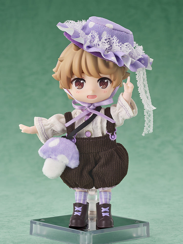 Nendoroid Doll Outfit Set: Mushroom  - Boy (Green/Purple)
