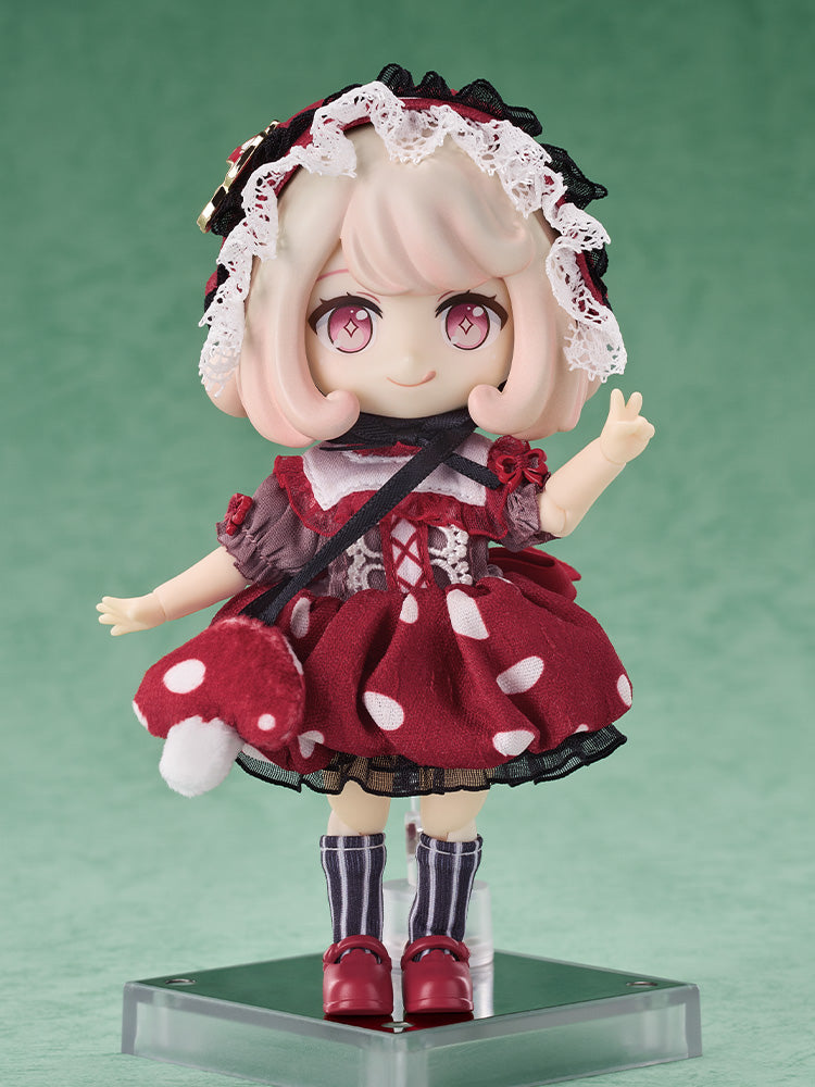 Nendoroid Doll Outfit Set: Mushroom  - Girl (Red/Pink)