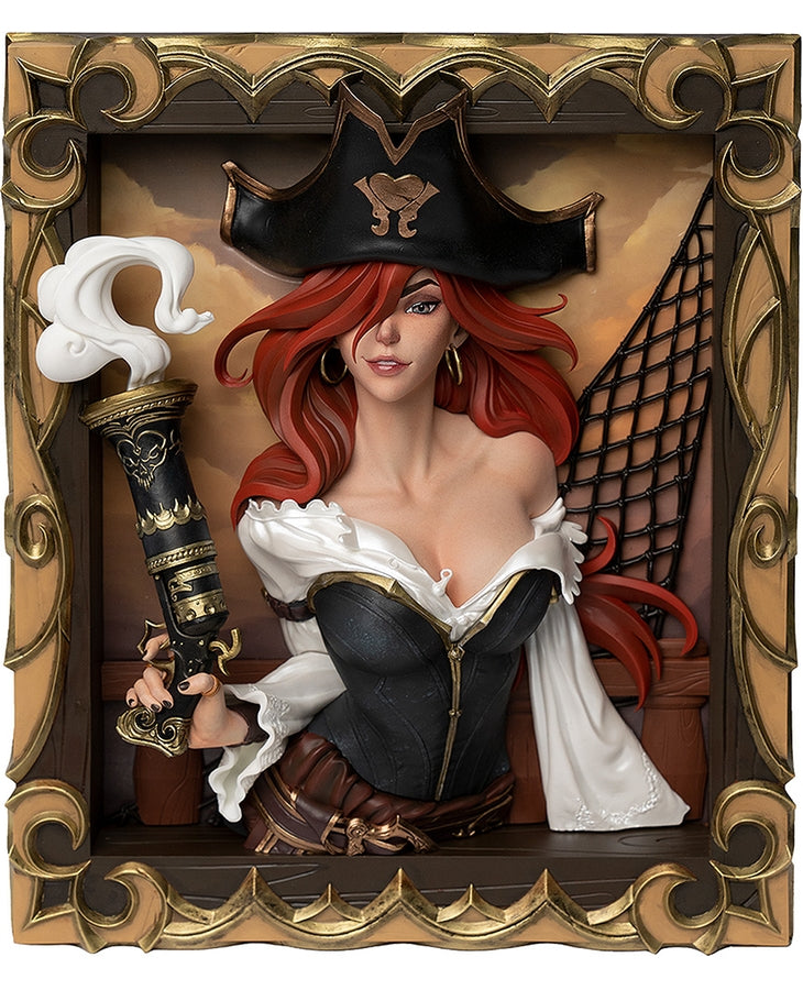 League of Legends - Infinity Studio×League of Legends The Bounty Hunter  - Miss Fortune 3D Frame Figure