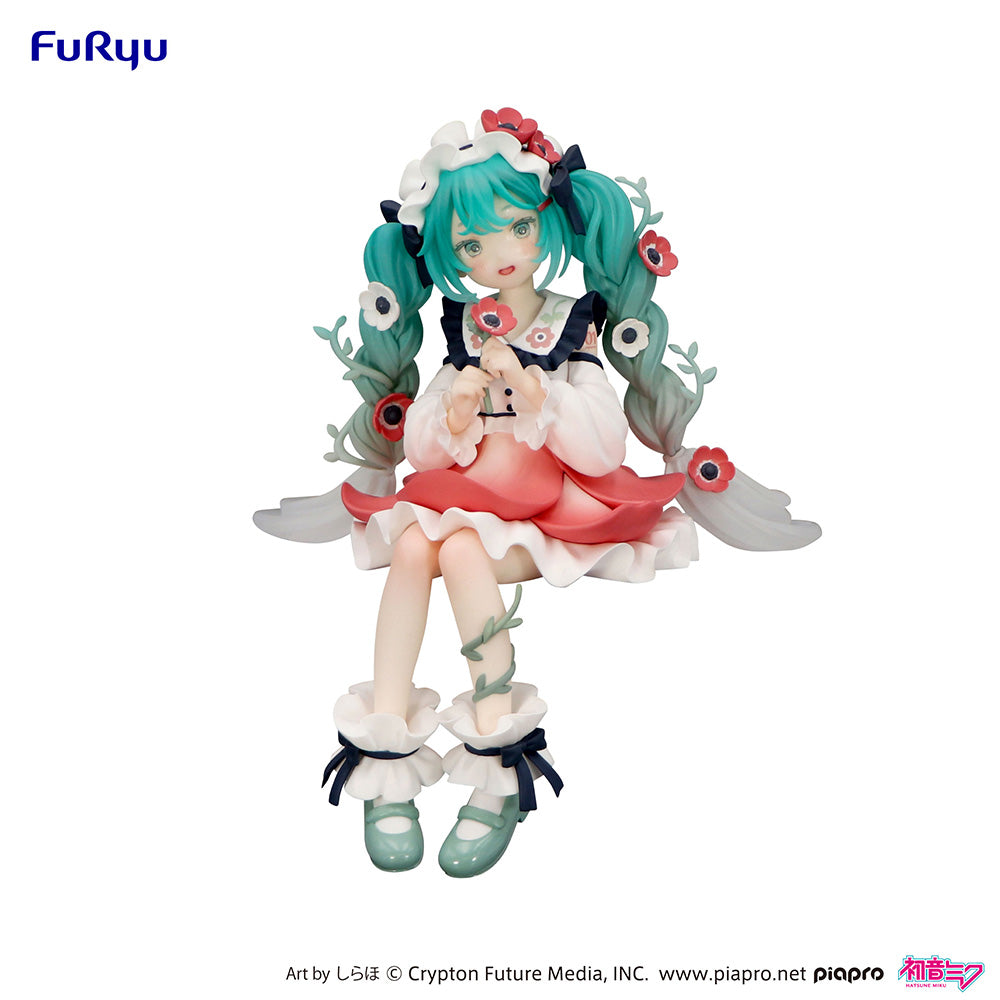 Hatsune Miku - Hatsune Miku Noodle Stopper Figure -Flower Fairy Anemone-