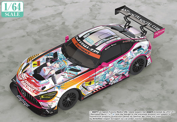 ミニカー Goodsmile Hatsune Miku AMG 2021 SUPER GOOD SMILE RACING - 1/64 Scale Good Smile Hatsune Miku AMG 2021