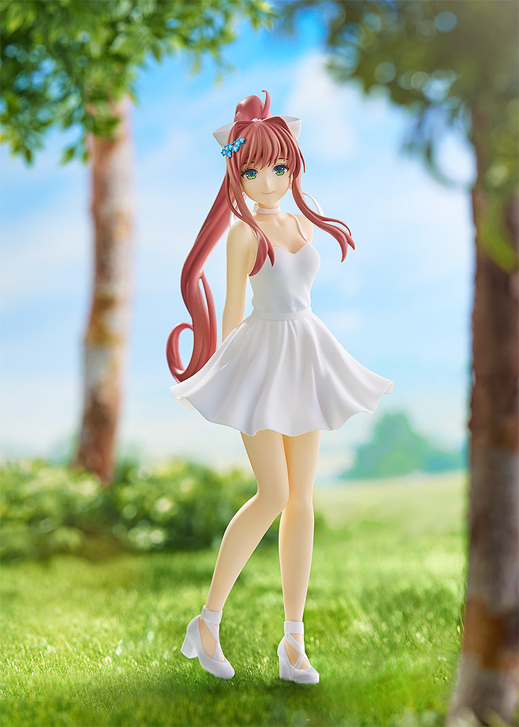 Doki Doki Literature Club!  - POP UP PARADE Monika: White Dress Ver. Figure