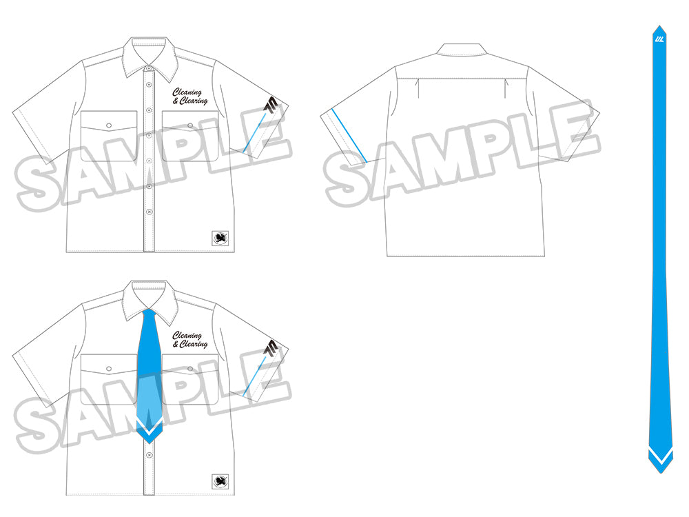 Blue Archive - C&C Motif Work Shirt