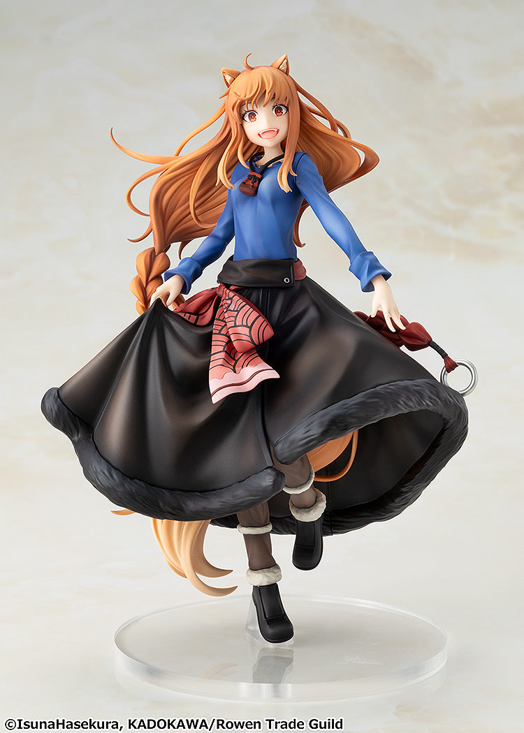 Spice and Wolf: MERCHANT MEETS THE WISE WOLF - Ilustración de la figura de Holo a escala no convencional por Jyuu Ayakura