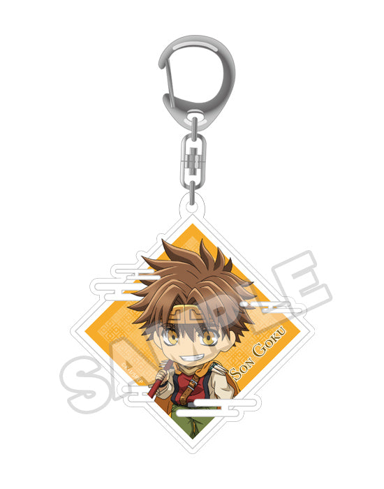 Saiyuki RELOAD ZEROIN - Nendoroid Plus Acrylic Keychain: Genjo Sanzo/Son Goku/Sha Gojyo/Cho Hakkai