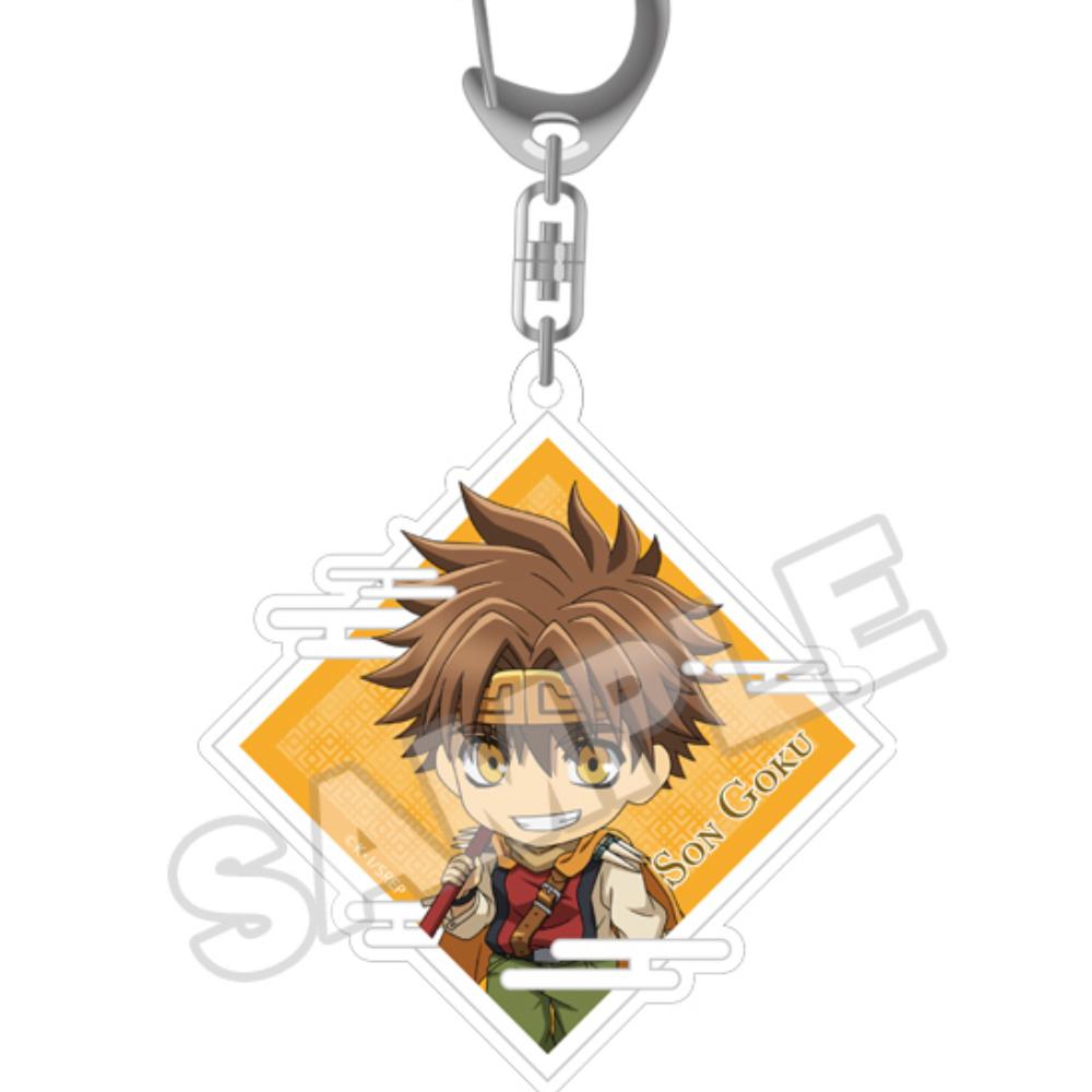 Saiyuki RELOAD ZEROIN - Nendoroid Plus Acrylic Keychain: Genjo Sanzo/Son Goku/Sha Gojyo/Cho Hakkai