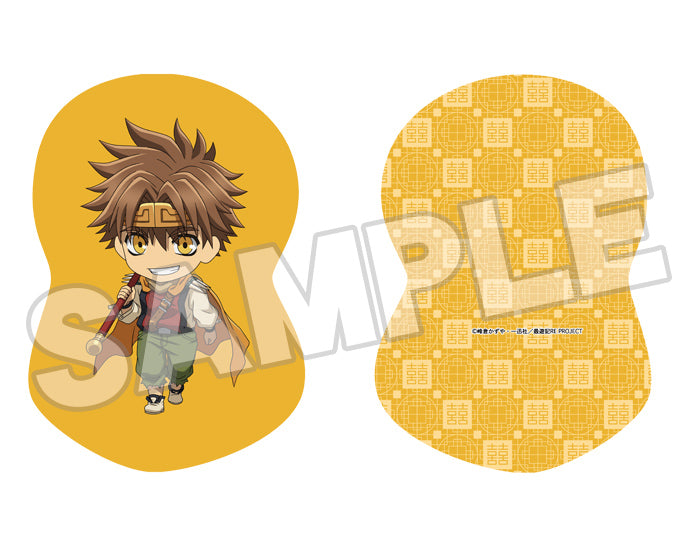 Saiyuki RELOAD ZEROIN - Nendoroid Plus Die-Cut Cushion: Genjo Sanzo/Son Goku/Sha Gojyo/Cho Hakkai