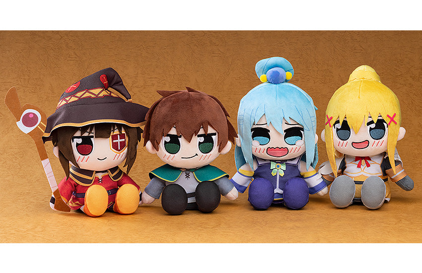 KONOSUBA -God's blessing on this wonderful world! 3 - Kuripan Plushie Kazuma/Aqua/Megumin/Darkness