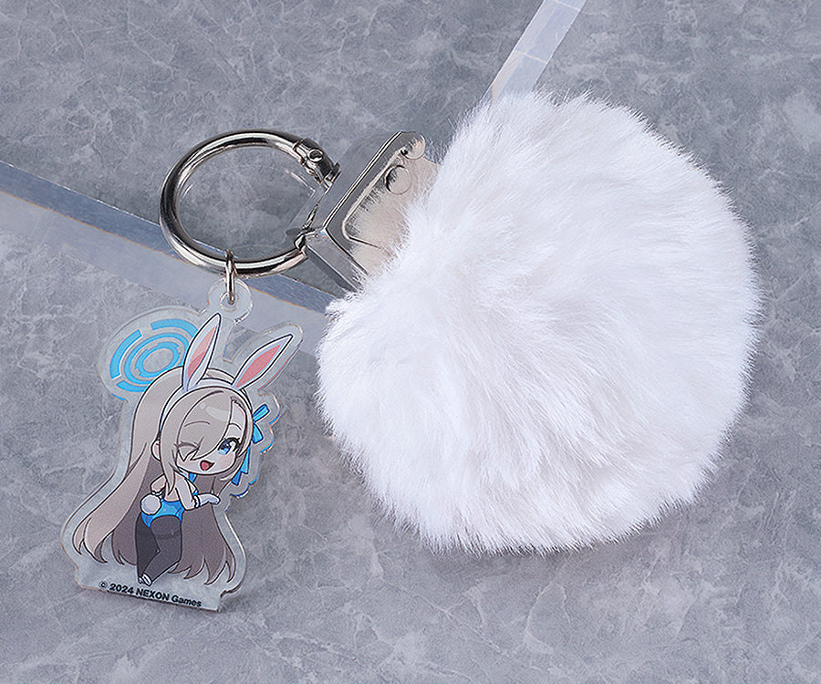 Blue Archive - Asuna's Rabbit Tail Grenade Keychain