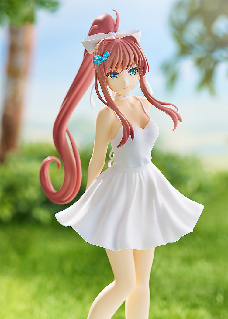 Doki Doki Literature Club!  - POP UP PARADE Monika: White Dress Ver. Figure