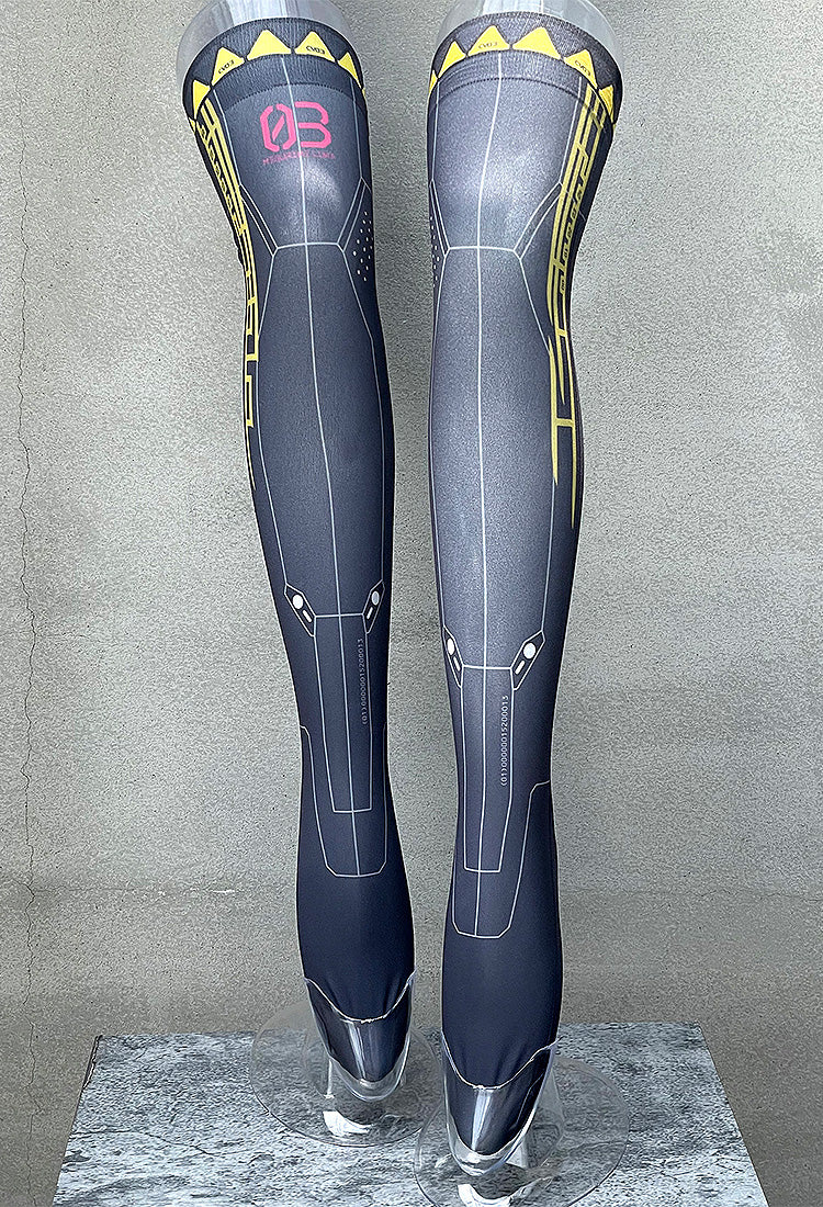 Hatsune Miku - Chuocho Tactical Craft - Knee-High Socks LUKA Ver.