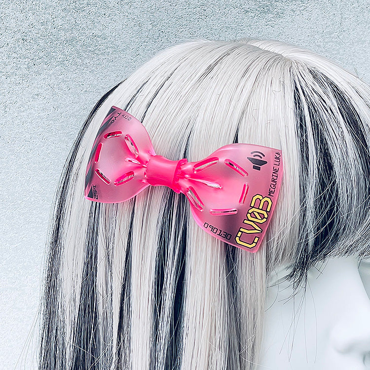 Hatsune Miku - Chuocho Tactical Craft - Acrylic Small Ribbon Barrette LUKA Ver.
