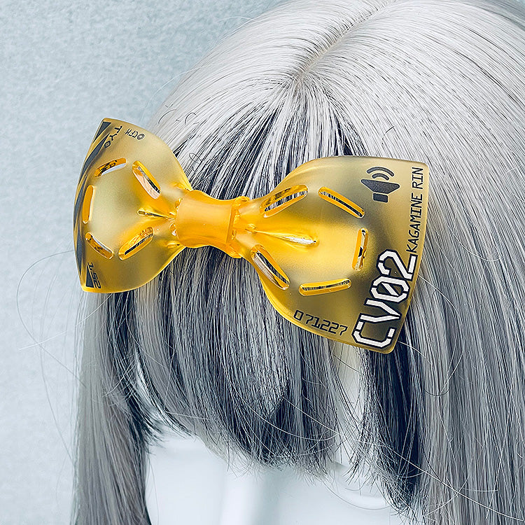 Hatsune Miku - Chuocho Tactical Craft - Acrylic Small Ribbon Barrette RIN Ver.