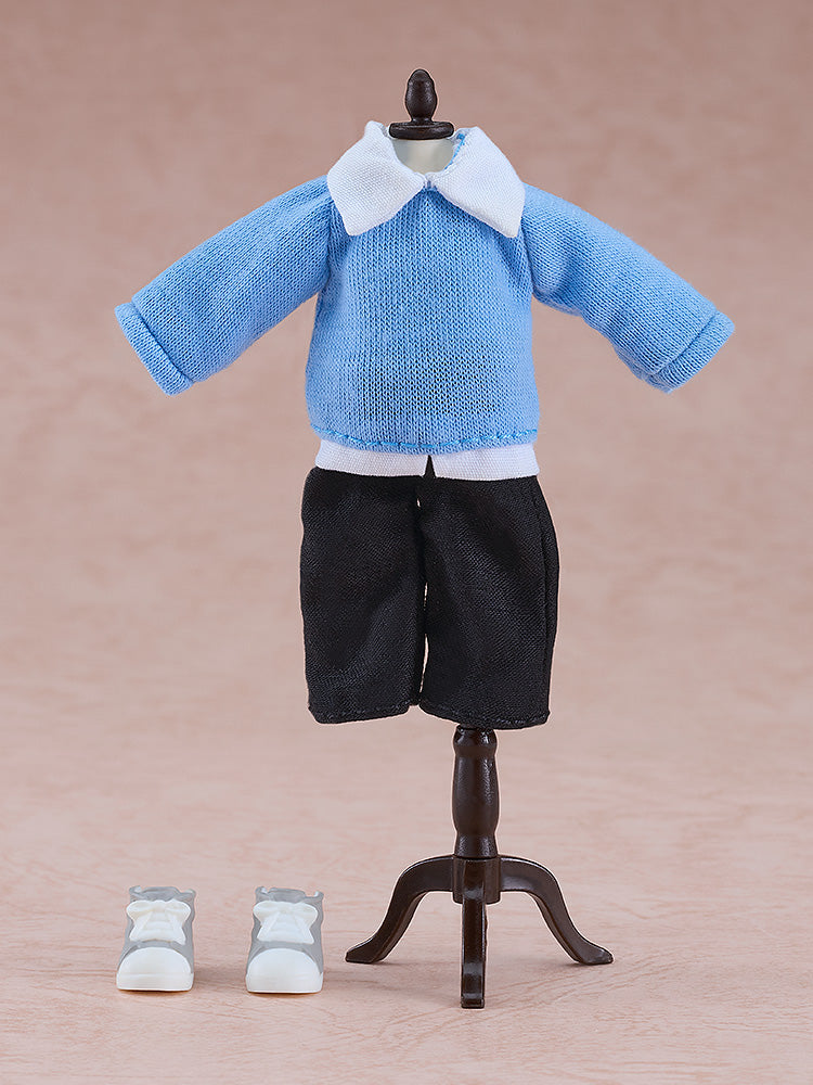 Nendoroid Doll Outfit Set: Campus Outfit  - Boy (Blue/Beige)
