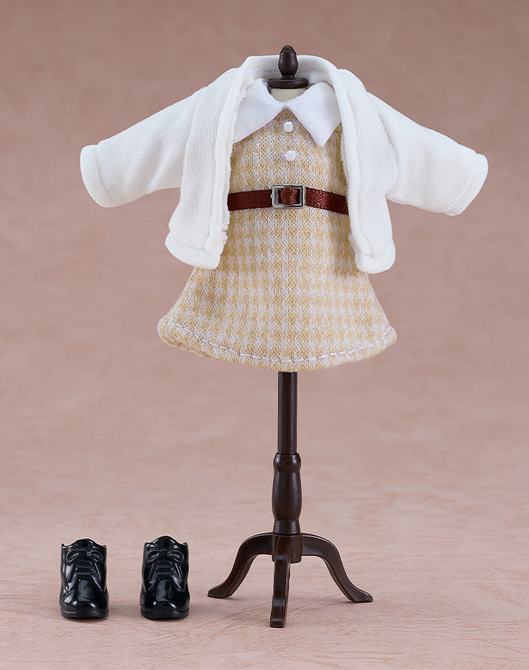 Nendoroid Doll Outfit Set: Campus Outfit  - Girl (Beige/White)