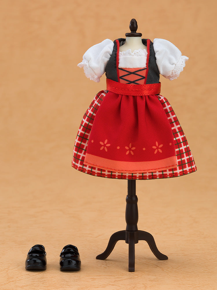Nendoroid Doll Outfit Set: World Tour Germany  - Girl (Green/Red)