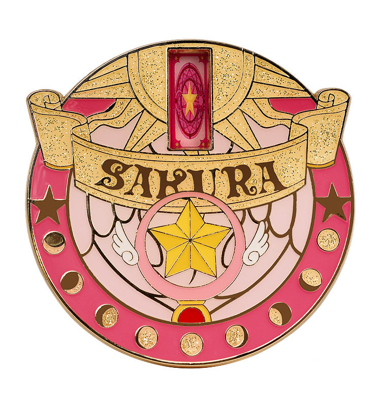 Cardcaptor Sakura Series - Cardcaptor Sakura 25th Anniversary Metal Badge: Star Wand