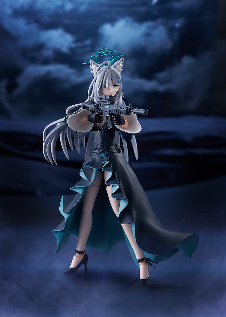 figma Shiroko*Terror - Tampak samping dengan ekspresi wajah berbeda
