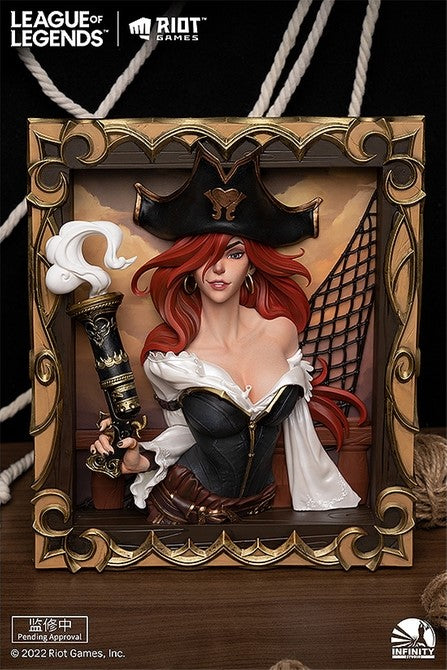 League of Legends - Infinity Studio×League of Legends The Bounty Hunter  - Miss Fortune 3D Frame Figure