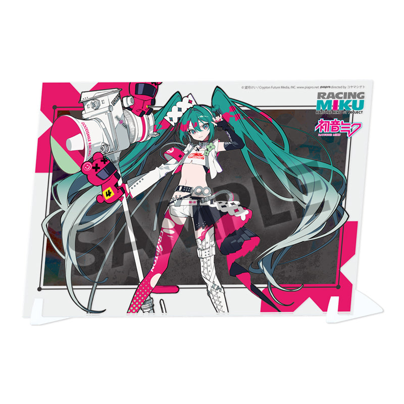 Racing Miku - Racing Miku 2025 Key Visual 1 Ver. Visual Acrylic Plate