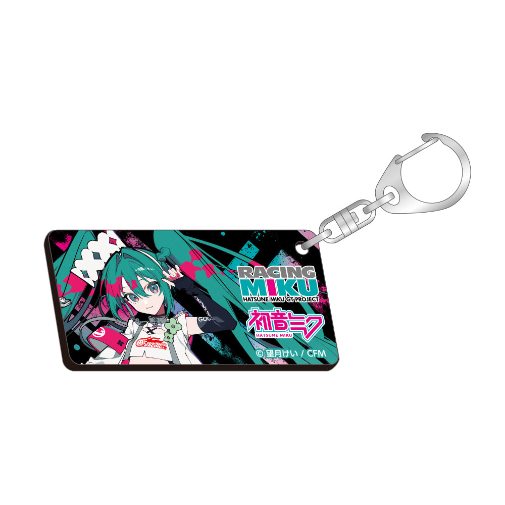 Racing Miku - Racing Miku 2025 Ver. Number Plate Style Key Chain
