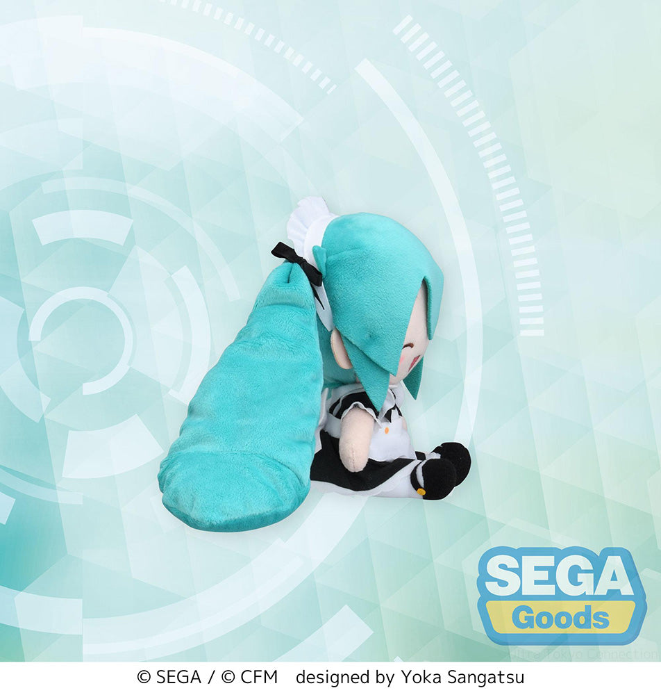 Hatsune Miku - fuwa petit "Hatsune Miku: Project DIVA Arcade Future Tone" Mini Plush "Hatsune Miku" Maid Ver. (EX)