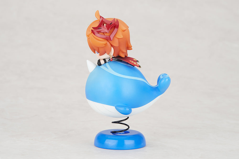 Genshin Impact Tartaglia Chibi Chara Yurayura Stand Figure