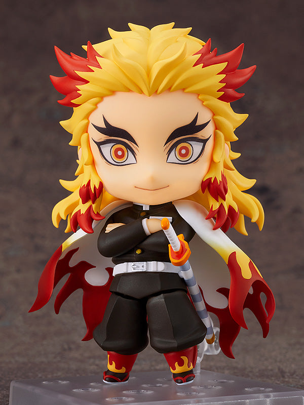 Demon Slayer: Kimetsu no Yaiba - Nendoroid Kyojuro Rengoku Figure (Re-release)