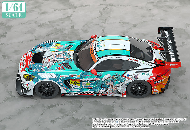 Hatsune Miku GT Project - 1/64 Good Smile Hatsune Miku AMG 2023 Season Opening Ver.