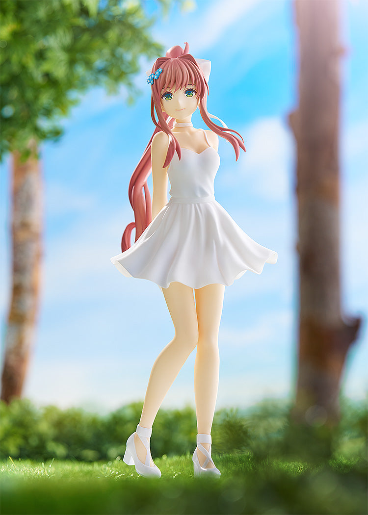 Doki Doki Literature Club!  - POP UP PARADE Monika: White Dress Ver. Figure