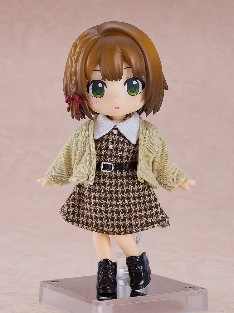 Nendoroid Doll Outfit Set: Campus Outfit  - Girl (Beige/White)