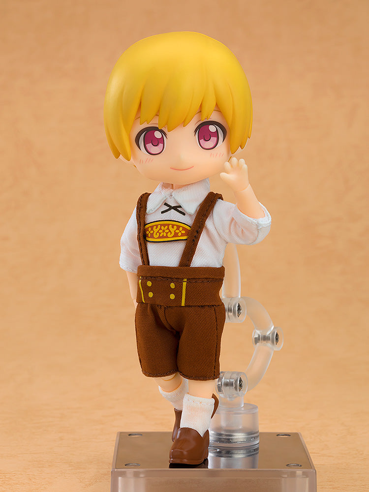 Nendoroid Doll Outfit Set: World Tour Germany  - Boy (Black/Brown)