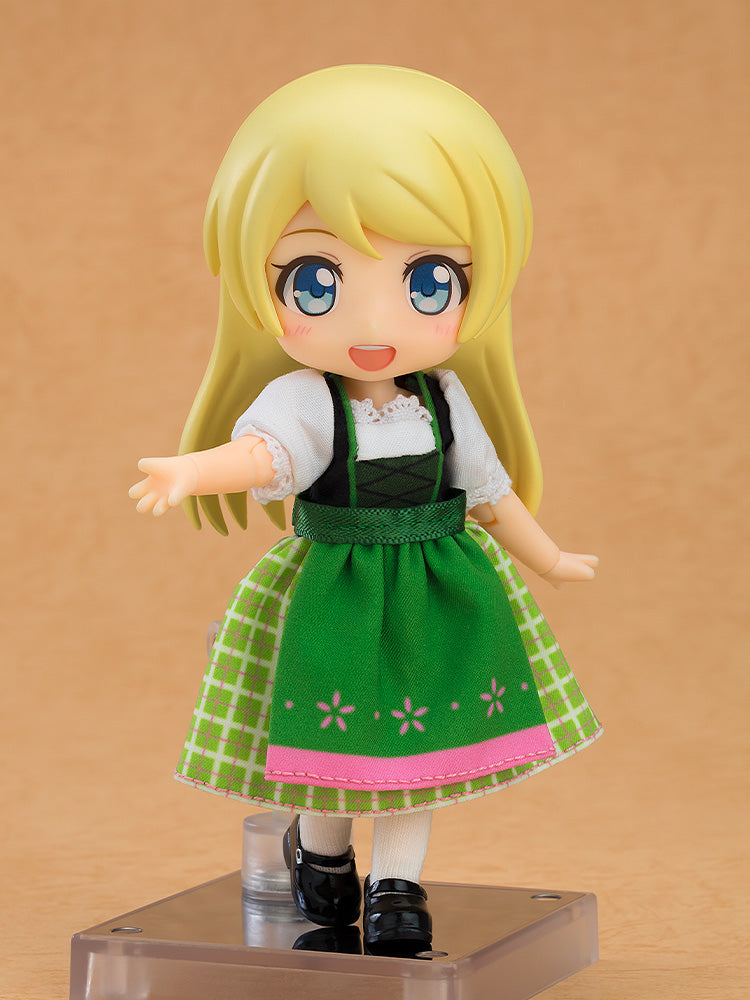 Nendoroid Doll Outfit Set: World Tour Germany  - Girl (Green/Red)