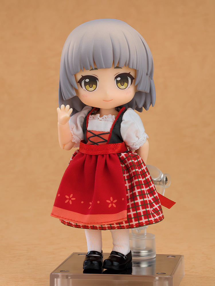 Nendoroid Doll Outfit Set: World Tour Germany  - Girl (Green/Red)