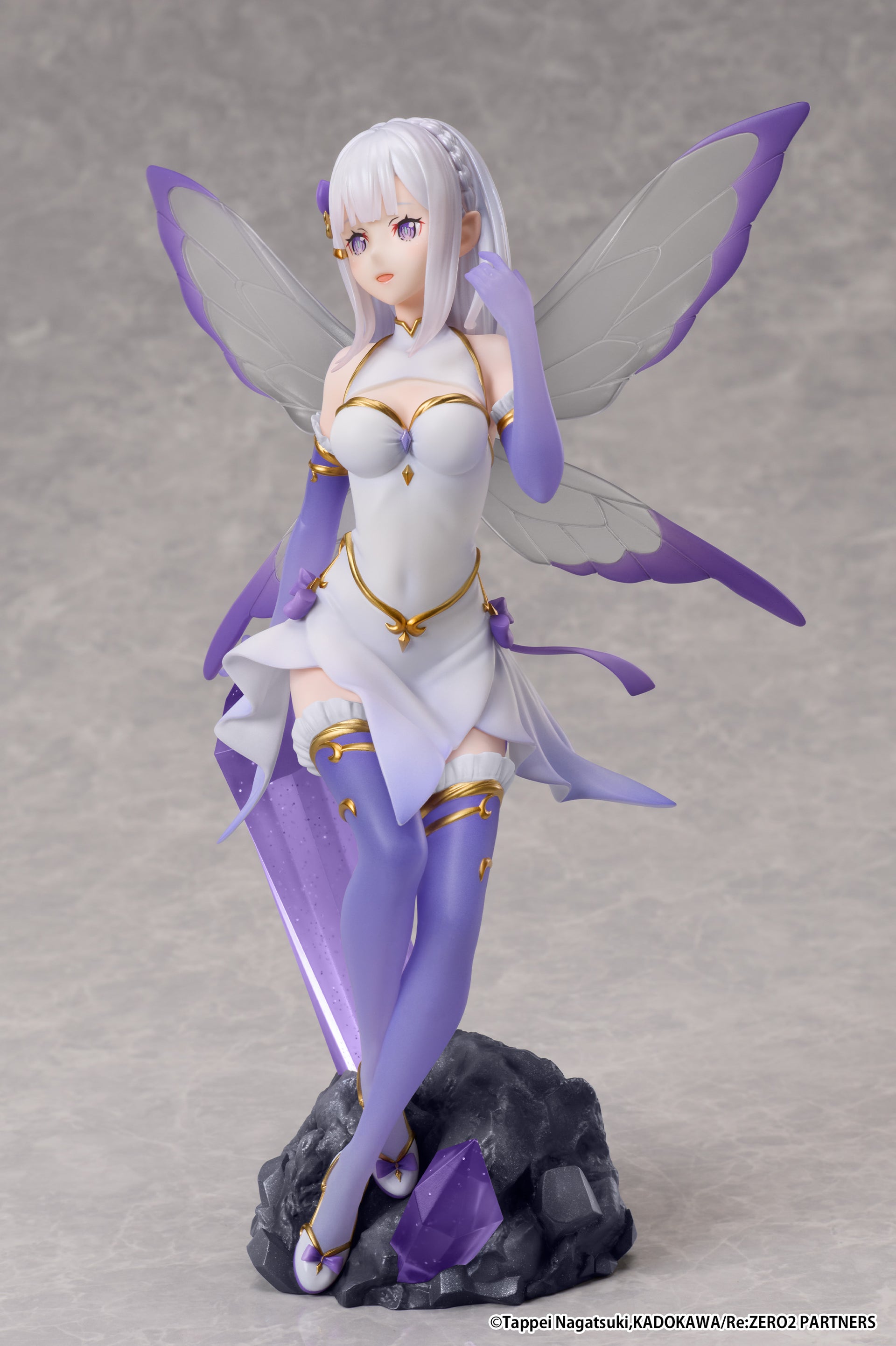 Re:ZERO -Starting Life in Another World - Emilia Jewel Princess 1/7 Scale Figure
