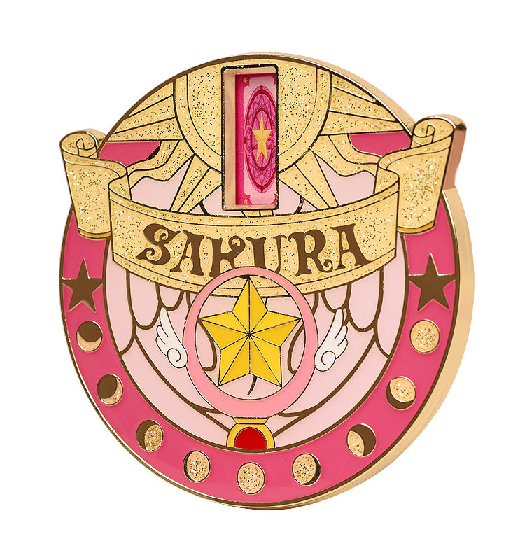 Cardcaptor Sakura Series - Cardcaptor Sakura 25th Anniversary Metal Badge: Star Wand