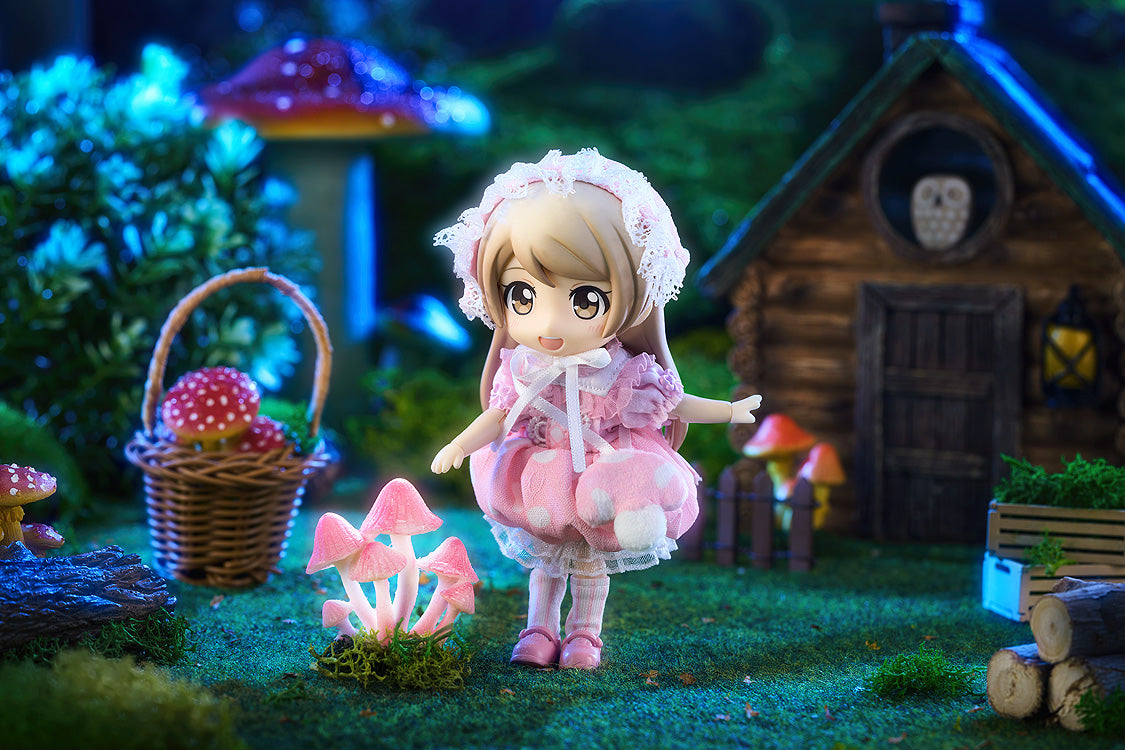 Nendoroid Doll Outfit Set: Mushroom  - Girl (Red/Pink)