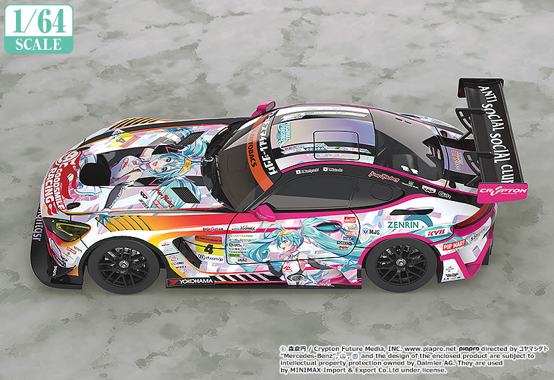 Hatsune Miku GT Project - 1/64 Scale Good Smile Hatsune Miku AMG 2021 SUPER GT Round 5 Ver.