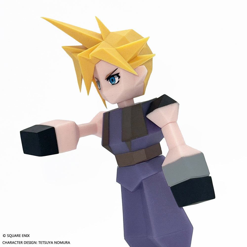 Final Fantasy VII - Cloud Strife Polygon Soft Vinyl Figure