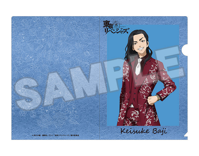 Tokyo Revengers - Original Illustration Clear File (Takemichi Hanagaki/Manjiro Sano/Ken Ryuguji/Keisuke Baji/Chifuyu Matsuno/Takashi Mitsuya/Kazutora Hanemiya)