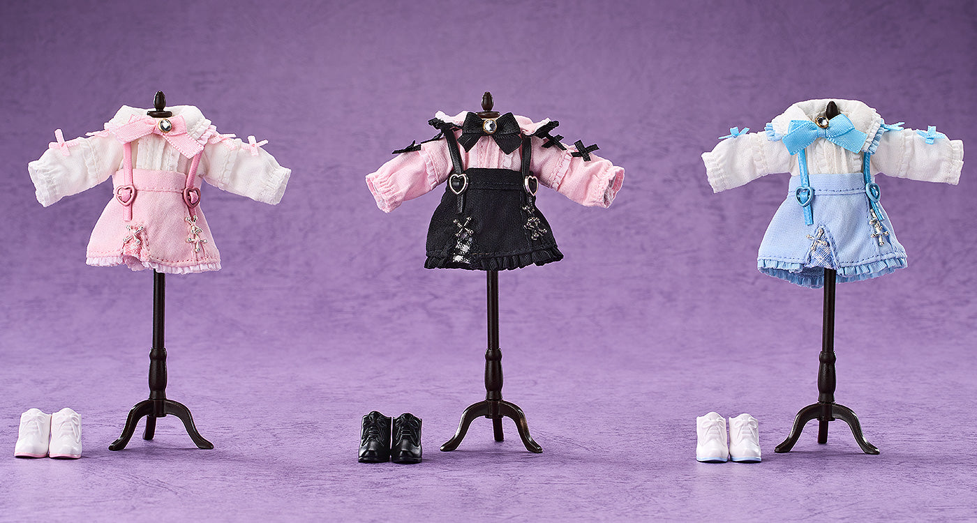 Nendoroid Doll Outfit Set: Suspender Skirt Set (Pink & Black/White & Pink/White & Blue)