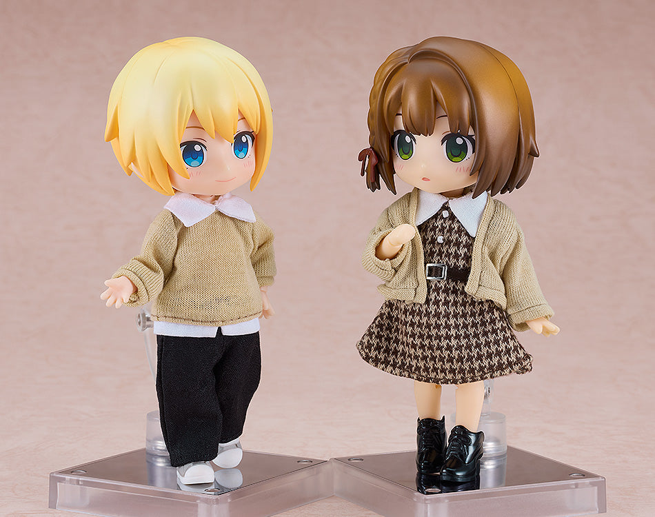 Nendoroid Doll Outfit Set: Campus Outfit  - Boy (Blue/Beige)