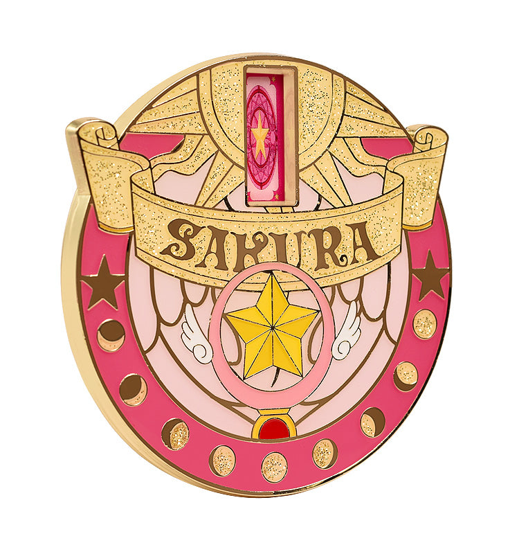 Cardcaptor Sakura Series - Cardcaptor Sakura 25th Anniversary Metal Badge: Star Wand