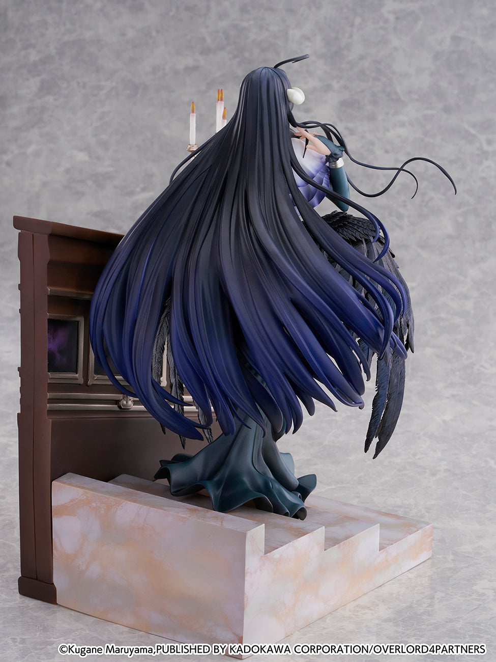 OVERLORD - Albedo 1/7 Scale Figure -Jet Black Dress Ver.-